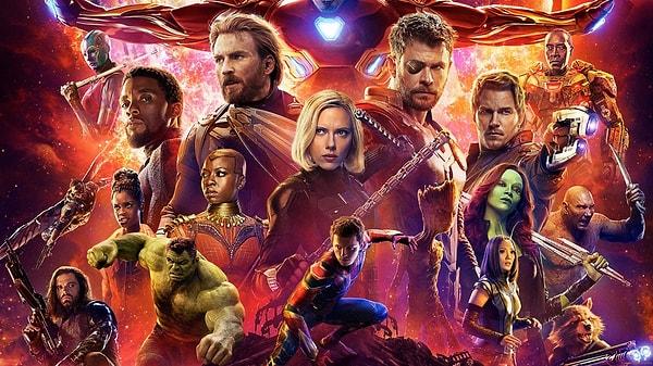 1. Avengers: Infinity War (IMDB Puanı: 8.6)