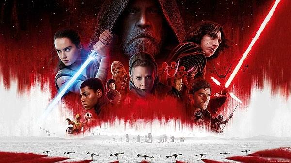 20. Star Wars: The Last Jedi (IMDB Puanı: 7.3)
