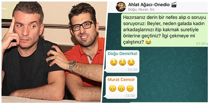 Murat Cemcir ve Doğu Demirkol'a WhatsApp'tan Yürüdük! Başarılı Oyuncularla Eğlenceli Muhabbetimize Buyurun