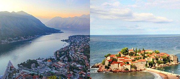 13. Nice ve Cannes yerine Sveti Stefan, Budva, Kotor ve Perast