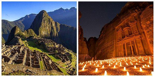 14. Machu Picchu yerine Petra