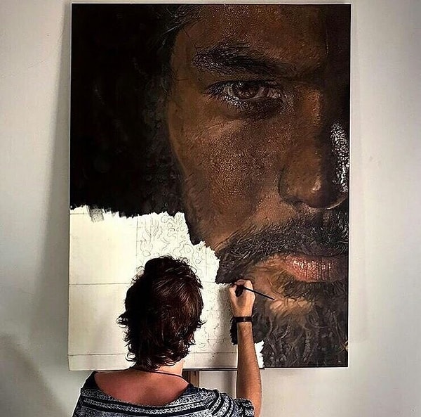 4. Художник за работой.