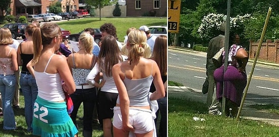 Странные и порой необъяснимые выходки людей в общественных местах