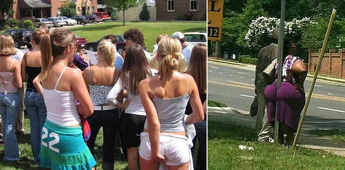 Странные и порой необъяснимые выходки людей в общественных местах