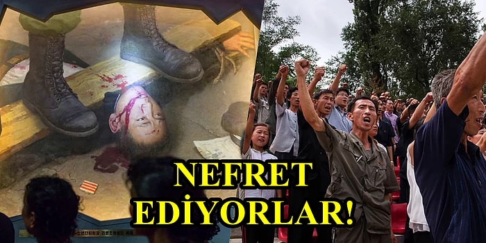 Nefreti Derine İşliyorlar! Kuzey Kore'deki ABD Karşıtı Vahşet Müzesi