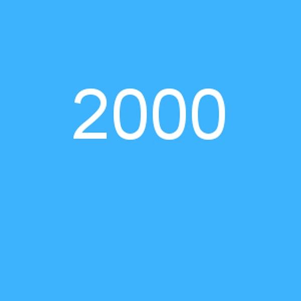 2000!