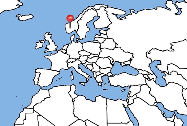 9. А теперь посмотрим, знаете ли вы расположение Скандинавских стран. Что это за государство?