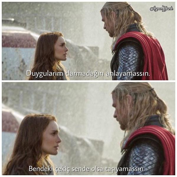 14. Yaktın bizi Thor!
