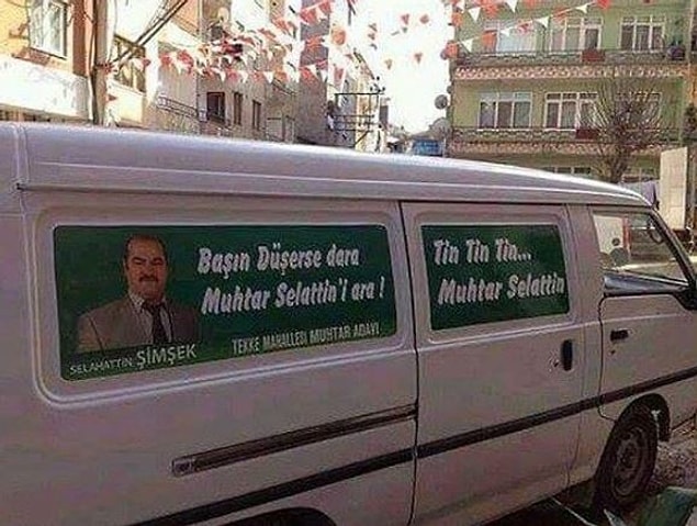 Tin tin tin, muhtar Selahattin!