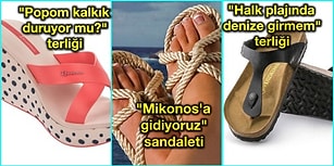 Sahillerde Bol Bol Görülen Terlik ve Sandalet Modellerine Göre Cuk Oturan 13 Karakter Analizi