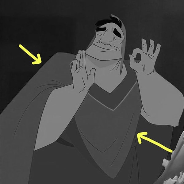 4. А какого цвета было пончо у Пачи?