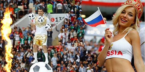 2018 Dünya Kupası Heyecanı Başladı! 1 Ay Boyunca Sürecek Olan Futbol Karnavalından Muhteşem Görüntüler