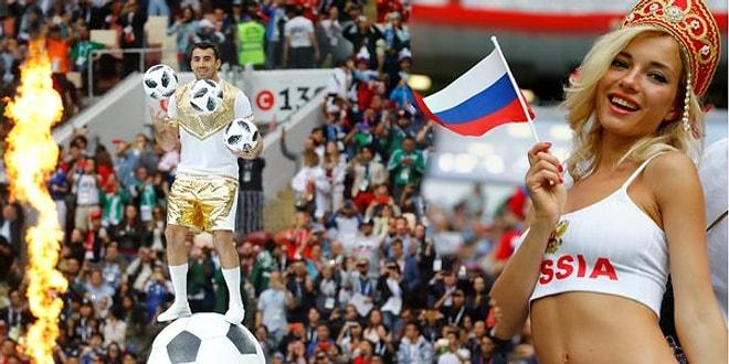 2018 Dünya Kupası Heyecanı Başladı! 1 Ay Boyunca Sürecek Olan Futbol Karnavalından Muhteşem Görüntüler