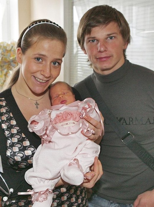 Юлия Барановская и Андей Аршавин