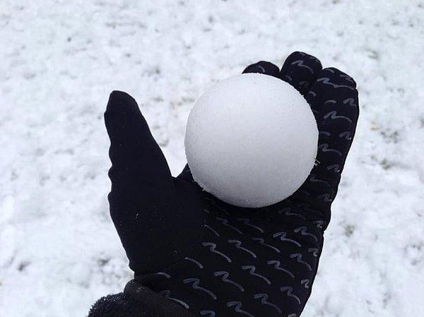 5. Bu mükemmel kar topu ile oynamak herkesin en büyük hayali olsa gerek. 😍😍