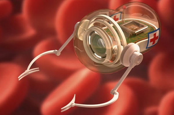 6. Американские и китайские учёные создали нанороботов, которые могут убивать раковые клетки