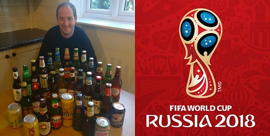 Вот это я понимаю! Парень подготовился к ЧМ-2018, скупив пиво всех 32-х стран-участниц