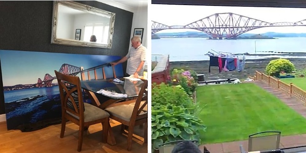 Дедуля купил картину, забыв, что тот же вид прямо у него за окном. Семья смеется от души!