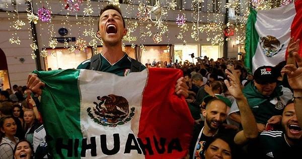 Gol sonrası Meksikalıların zıplaması nedeniyle oluştuğu sanılan sarsıntılar ‘yapay deprem’ olarak nitelendirildi.