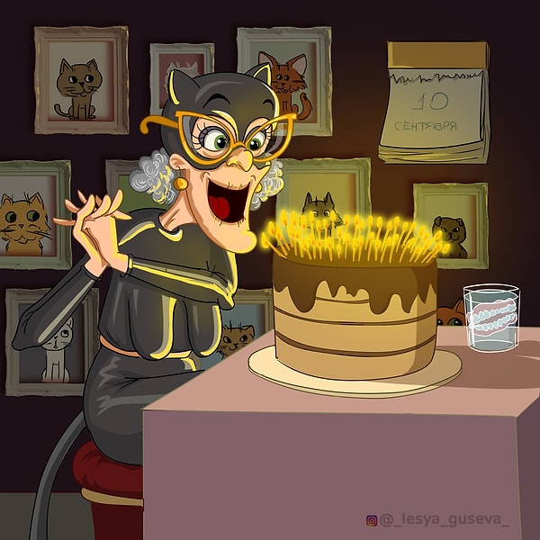 14. Женщина-кошка