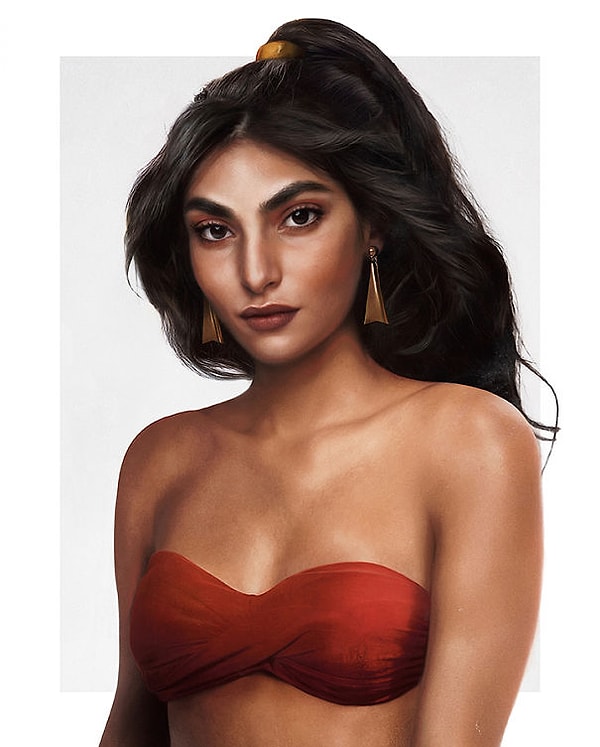 3. Принцесса Жасмин, "Аладдин"