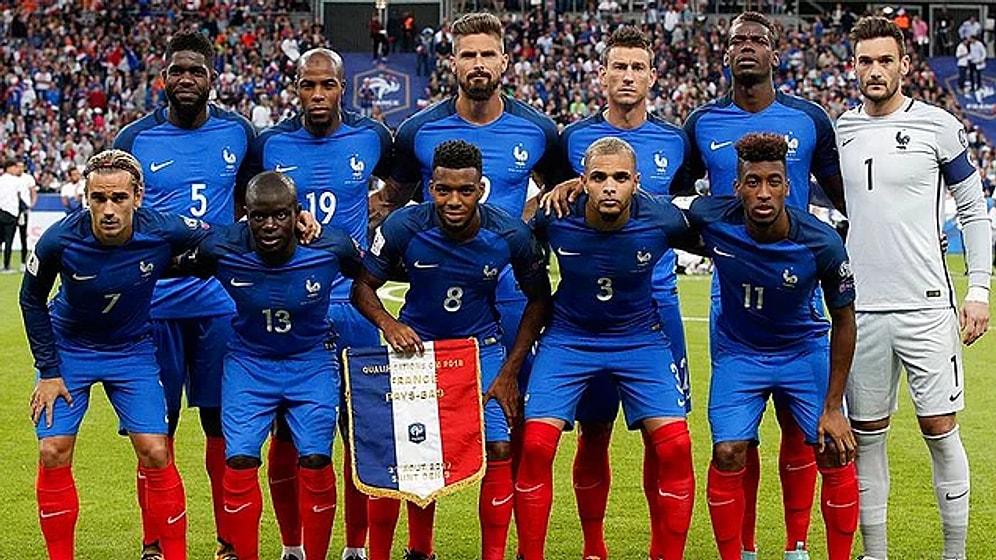 Fransa A Milli Futbol Takımı 2018 Dünya Kupası Kadrosu