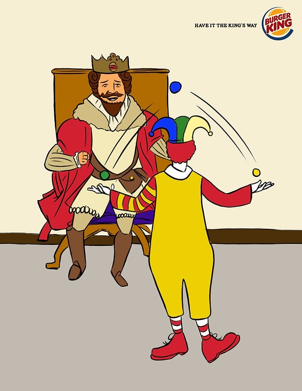 3. Реклама "Burger King"