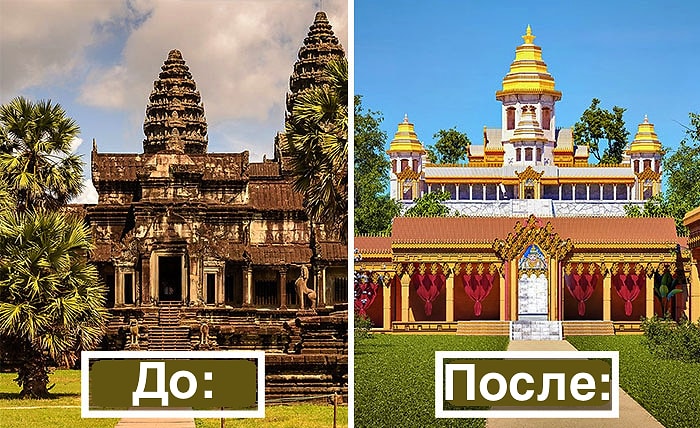 Ученым удалось показать, как выглядели известные руины во время своего расцвета