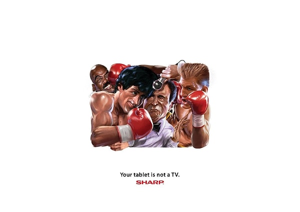 15. Реклама телевизоров "Sharp"