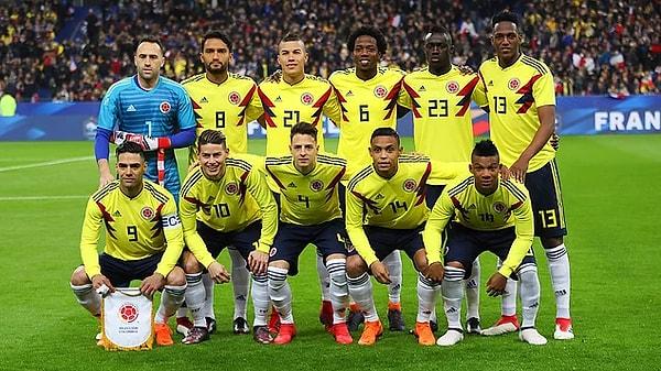 Kolombiya A Milli Futbol Takımı 2018 Dünya Kupası Kadrosu
