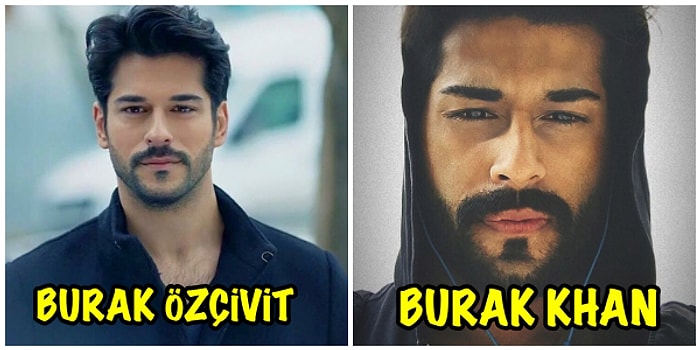 Resmen İkizi! Burak Özçivit'e Olan Benzerliğiyle Görenleri Hayret Ettiren Burak Khan!