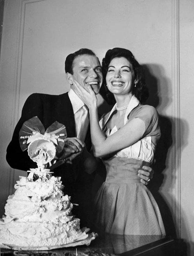 9. Ava Gardner ve Frank Sinatra, 1951