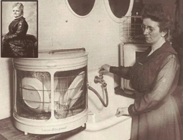 2. Bulaşık makinesi - Josephine Cochrane