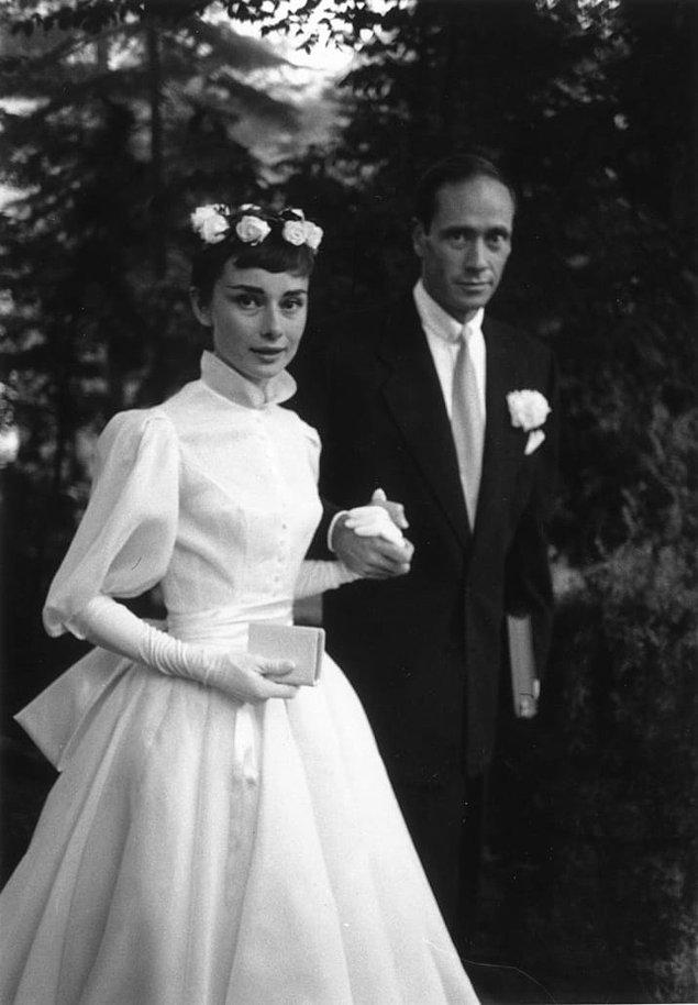 13. Audrey Hepburn ve Mel Ferrer, 1954