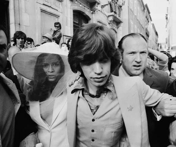 22. Mick Jagger ve Bianca Perez Morena de Macias, 1971