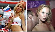 Rusya Tribünlerinin En Çok Dikkat Çeken Güzeli Porno Yıldızı Çıktı!