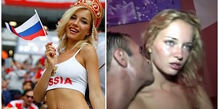 Rusya Tribünlerinin En Çok Dikkat Çeken Güzeli Porno Yıldızı Çıktı!