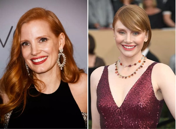 10. Джессика Честейн и Брайс Даллас Ховард