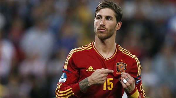 9. А капитан сборной Испании Серхио Рамос?