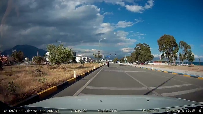 Azrailin İzinli Gününe Denk Gelen Motosikletli Adam