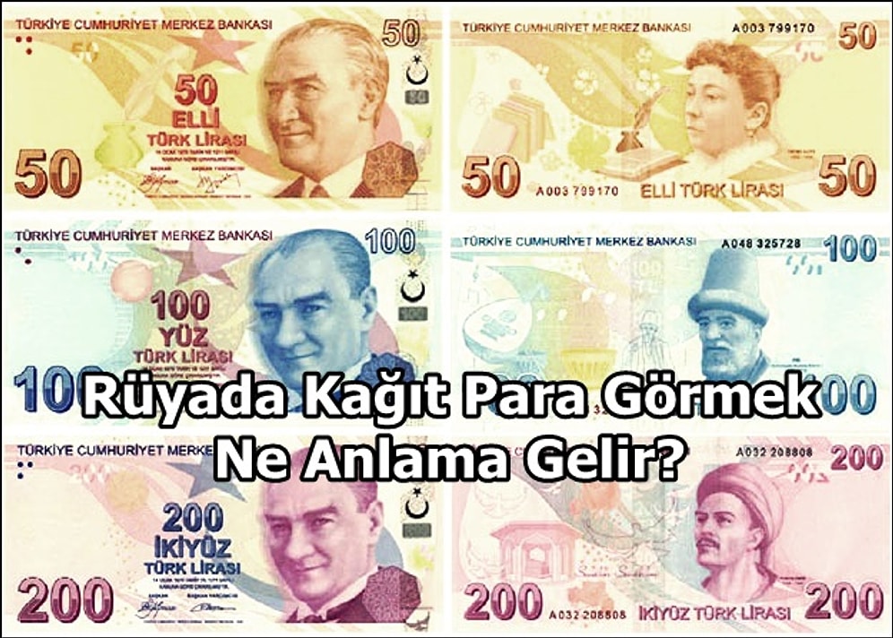 Yaşanacak Küçük Sorunlara Dikkat! Rüyada Kağıt Para Görmek Ne Anlama Gelir?