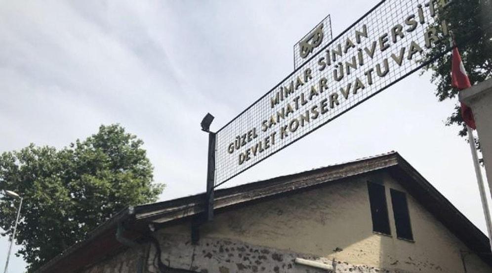 Mimar Sinan G.S.Ü Devlet Konservatuvarı'na Tahliye Talimatı: 'Çıkmazsanız Elektriğinizi, Suyunuzu Keseriz'