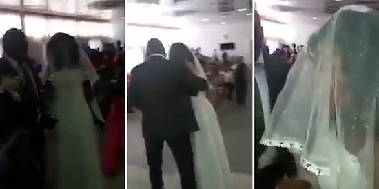 Gelinliğini Giyip Eski Sevgilisinin Düğününü Basan Kadın