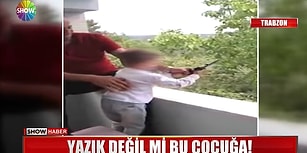 Ağzında Emziği Olan Çocuğun Eline Silah Vererek Ateş Ettiren Maganda Baba