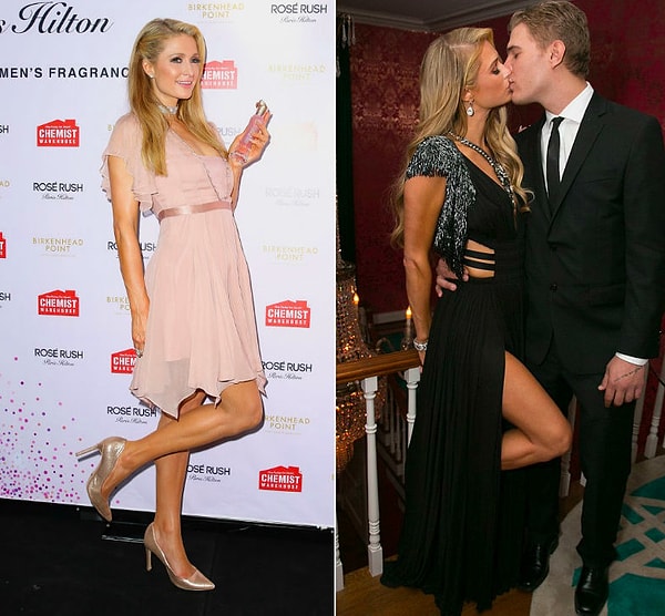 6. "Поза цапли" из арсенала Пэрис Хилтон: