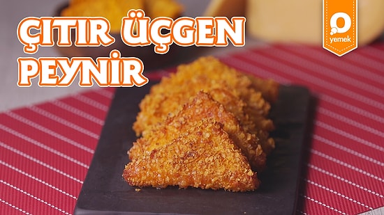 Gözlerinizden Kalpler Çıkacak: Çıtır Üçgen Peynir Nasıl Yapılır?