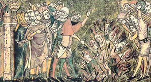 5. Немцы в Средневековье считали, что евреи виноваты в чуме