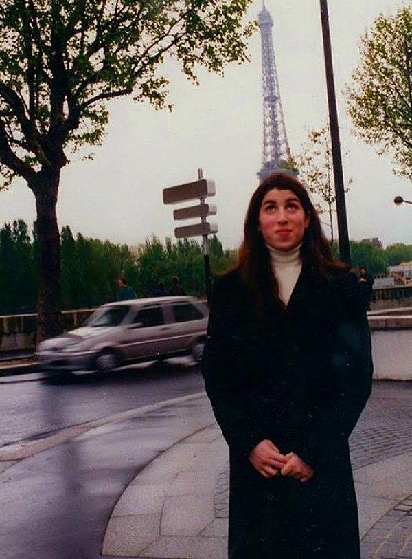 10. Amy Winehouse'un Paris'te çekilmiş bu fotoğrafı.