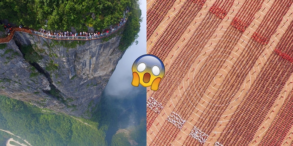 Çin'in Ne Kadar Devasa Olduğunu Hatırlatan 26 Nefes Kesici Havadan Fotoğraf