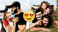 Günlük Hayatlarında Yaşadıkları Tatlı Maceraları Komik Bir Dille Anlatan Çiftten 17 Eğlenceli İllüstrasyon